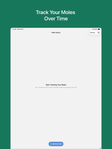 Mole Checker & Monitor iPad screenshot