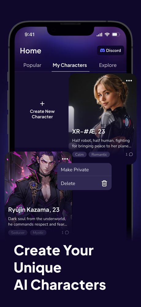 Fling AI Character & Roleplay screenshot 6