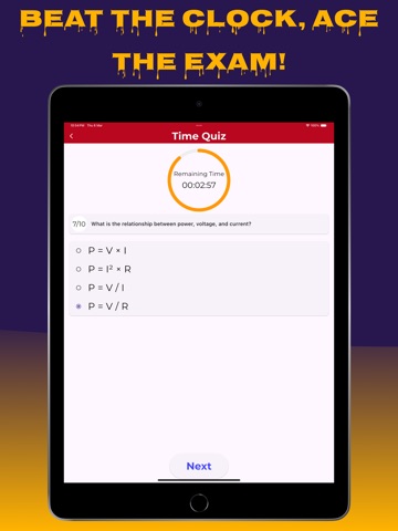 Journeyman Electrician Prep. iPad screenshot