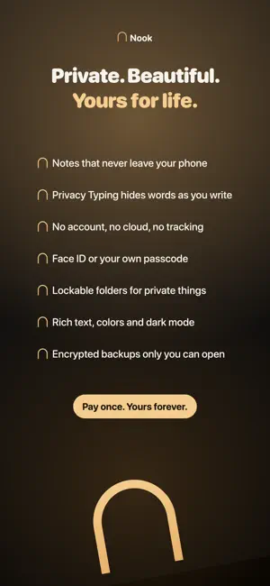 Nook: Private Journal & Diary screenshot 4