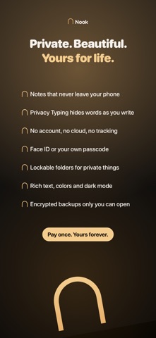 Nook: Private Journal & Diary Screenshot 4 of 10