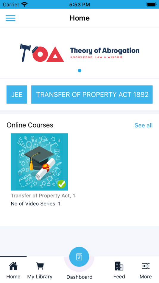 #1. Theory of Abrogation (iOS) 由: Manjeet Mehta