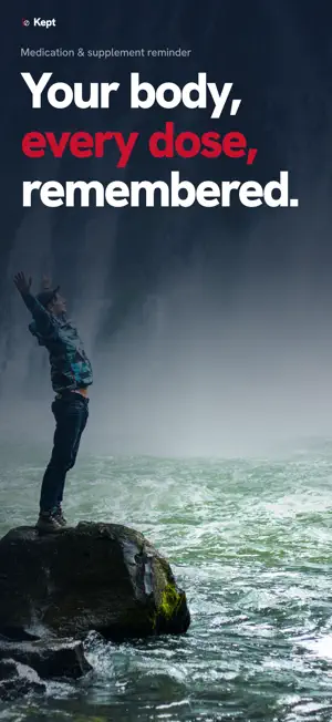 Kept: Rx & Supplement Reminder screenshot 1