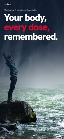 Kept: Rx & Supplement Reminder iPhone screenshot