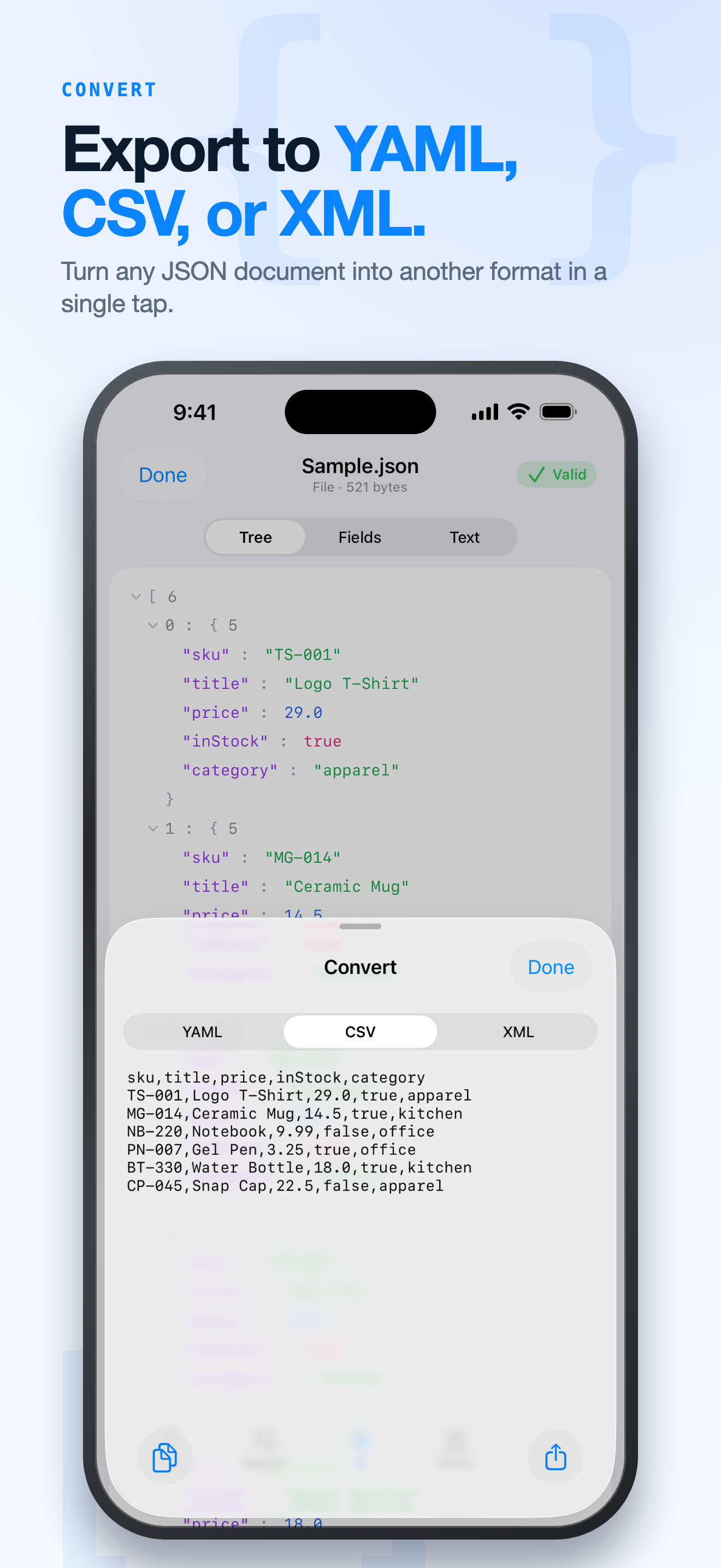 JSON Pilot — Viewer & Editor