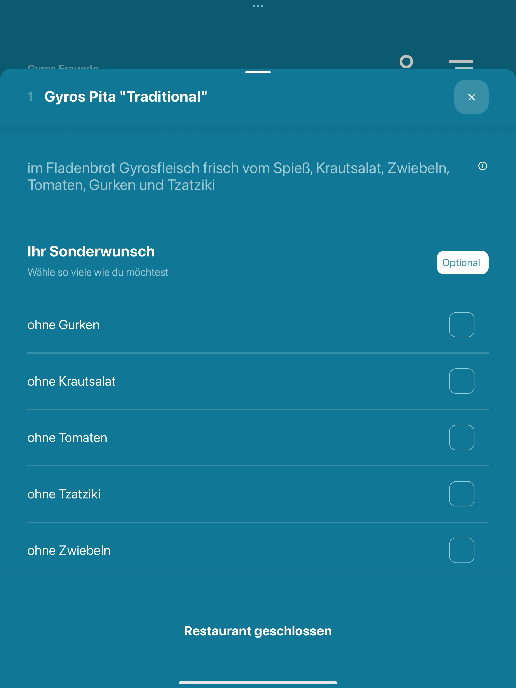Gyros Freunde screenshot 7