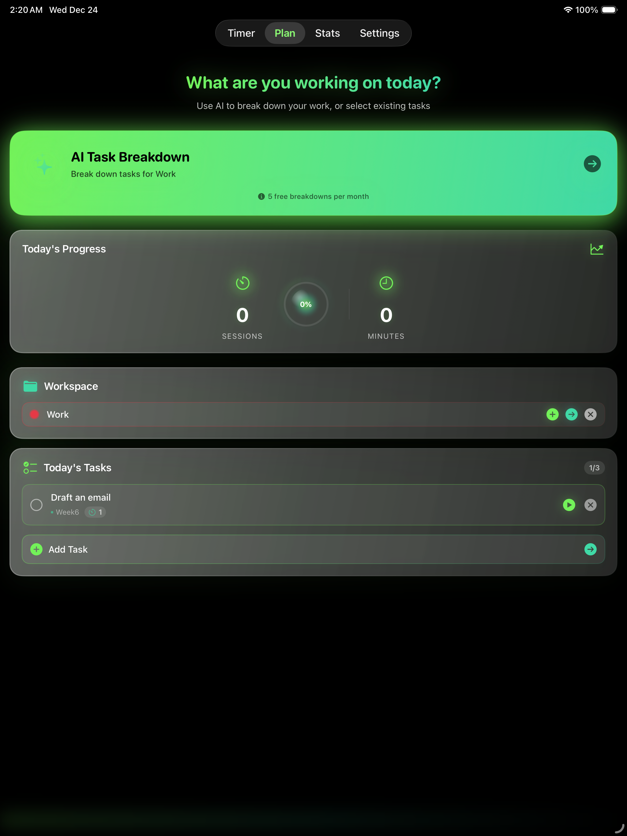 Lumeni - Focus Timer screenshot 12