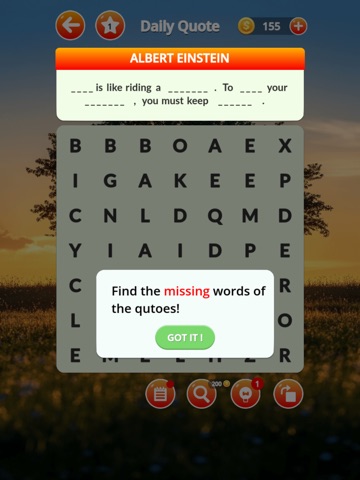 Word Search:Collect Jigsaw iPad screenshot