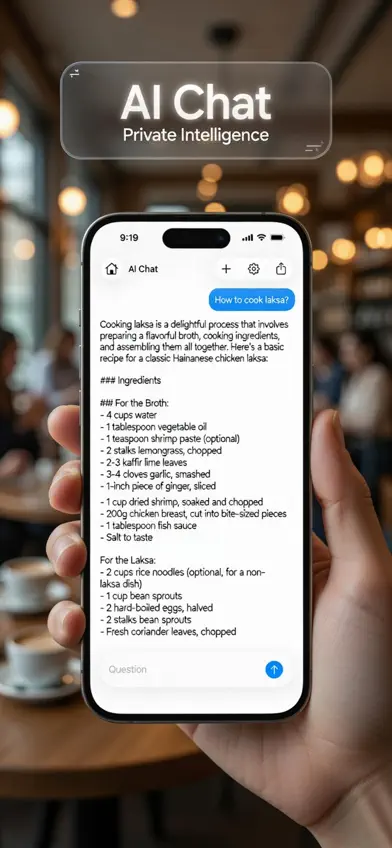 AI Chat: Private Intelligence screenshot 1