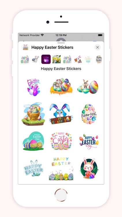 Animated Easter Stickers