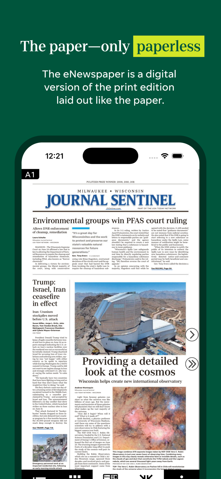Milwaukee Journal Sentinel screenshot 3