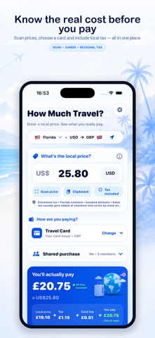 How Much Travel? screenshot