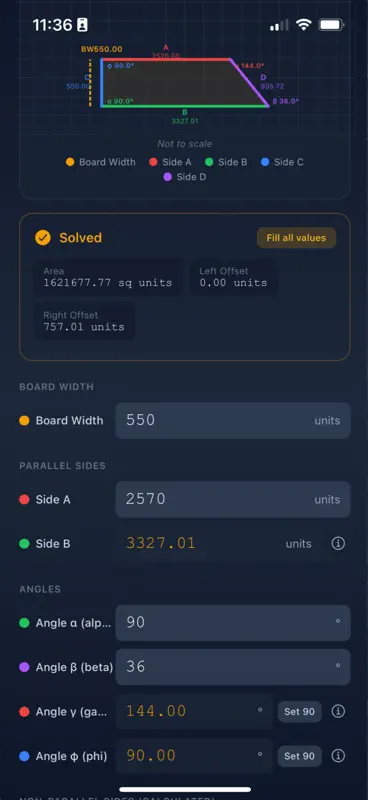 AnglePro: Builder's Calculator screenshot 3 of 5