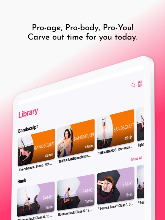 Carve It® Fitness iPad screenshot 5 - Health & Fitness app