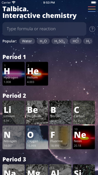 Talbica 3: Periodic Table Screenshot