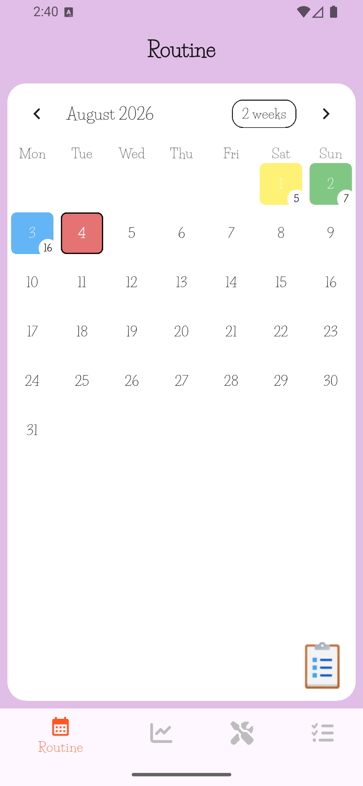TaqwaLog - Muslim Daily Log screenshot 2