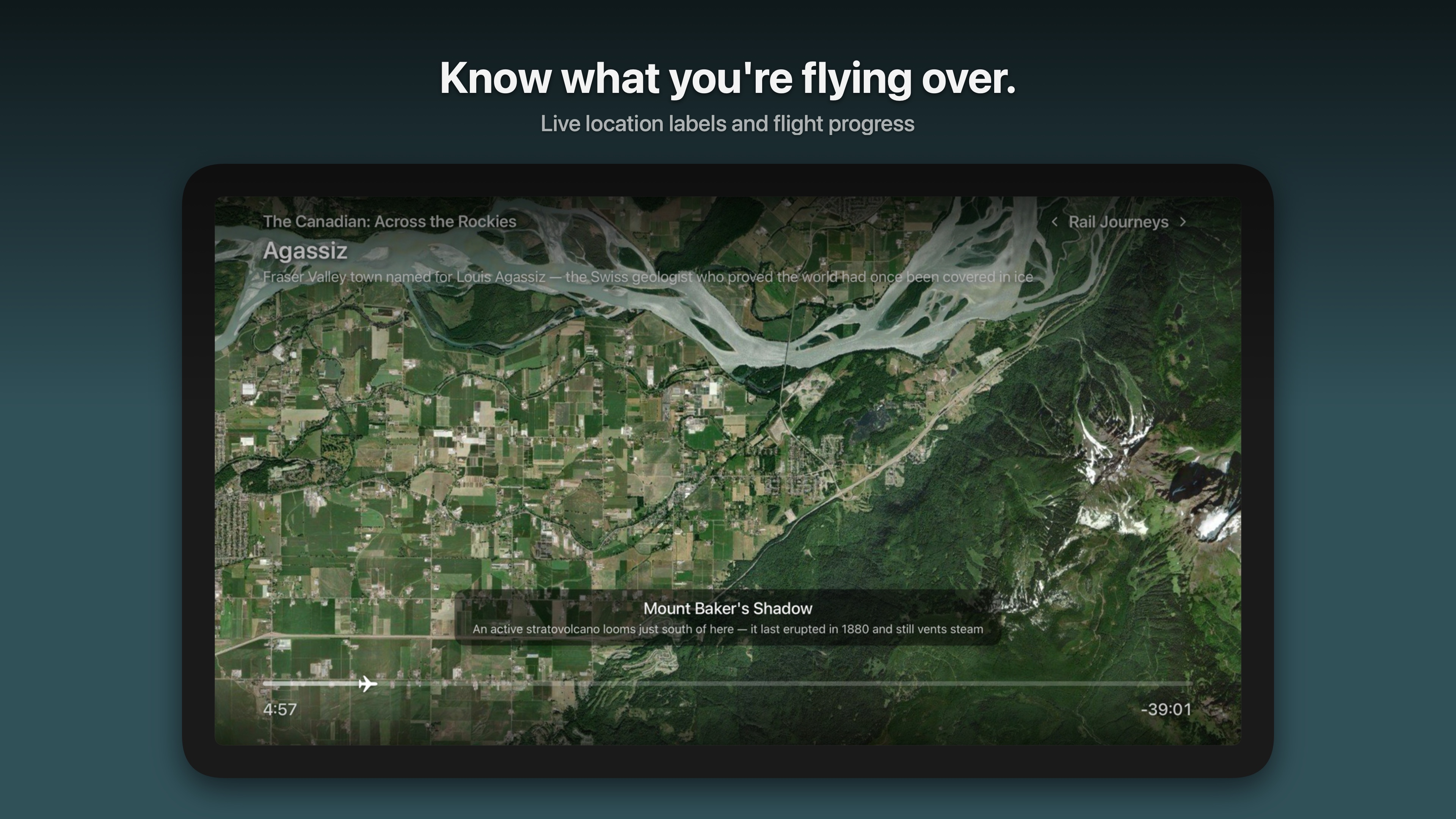 AeroWindow: Slow Moving Maps