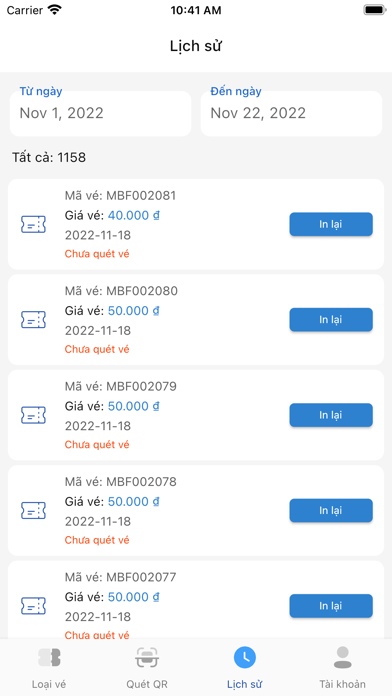 MobiFone Invoice Screenshot
