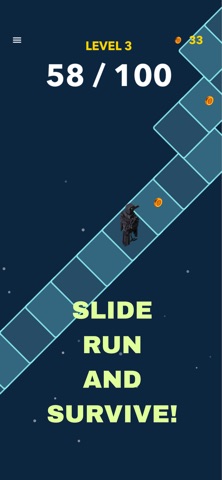 Voxel Dash: 3D Endless Runner iPhone screenshot
