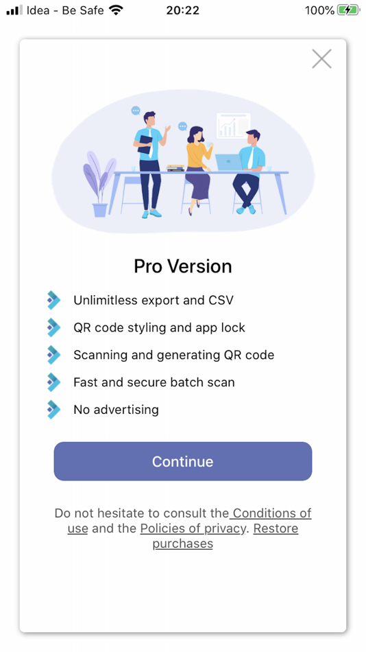 #1. iReader - QR Code reader (iOS) 来自: Sitou Advertising