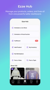 ezze: Stream, Shop & Socialize screenshot