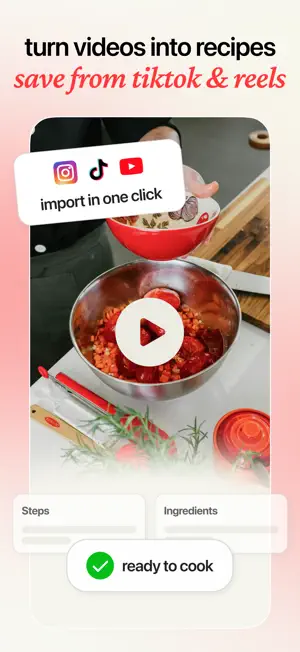 Plated: Video to Recipe screenshot 1