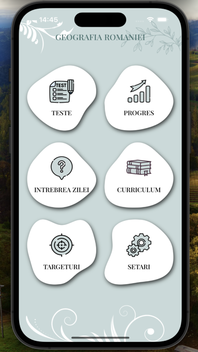 Screenshot #1 pour Examen Geografia Romaniei
