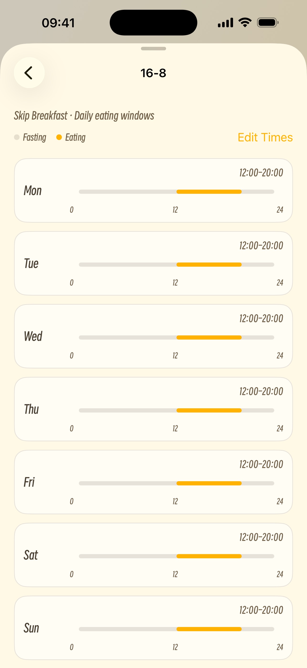 Screenshot 5 of Intermittent Fasting: Tracker!