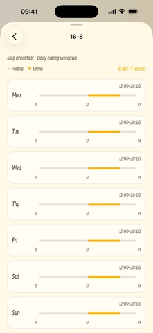 Intermittent Fasting: Tracker! Screenshot 5 of 6