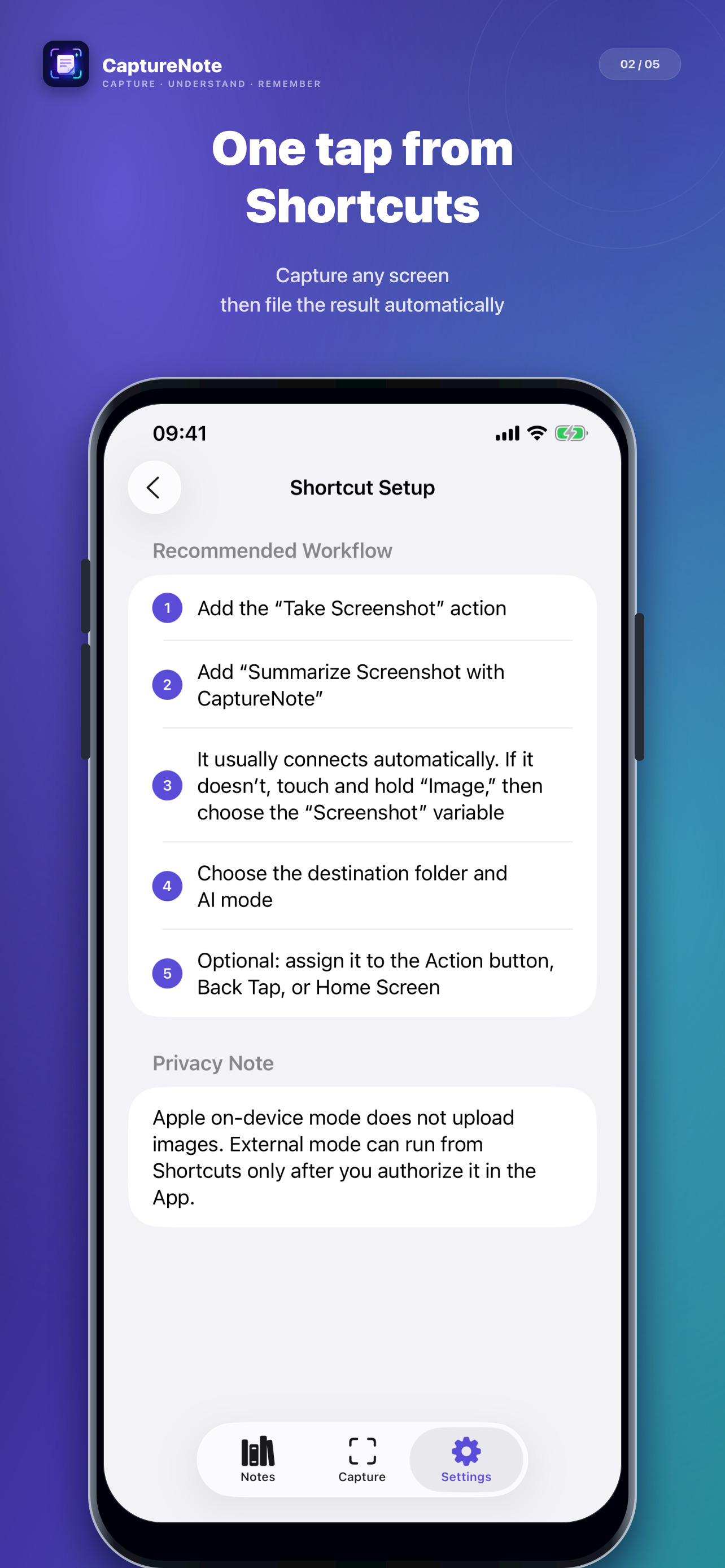 CaptureNote - Screenshot Notes screenshot 2