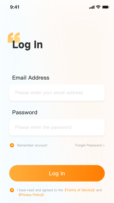 App screenshot