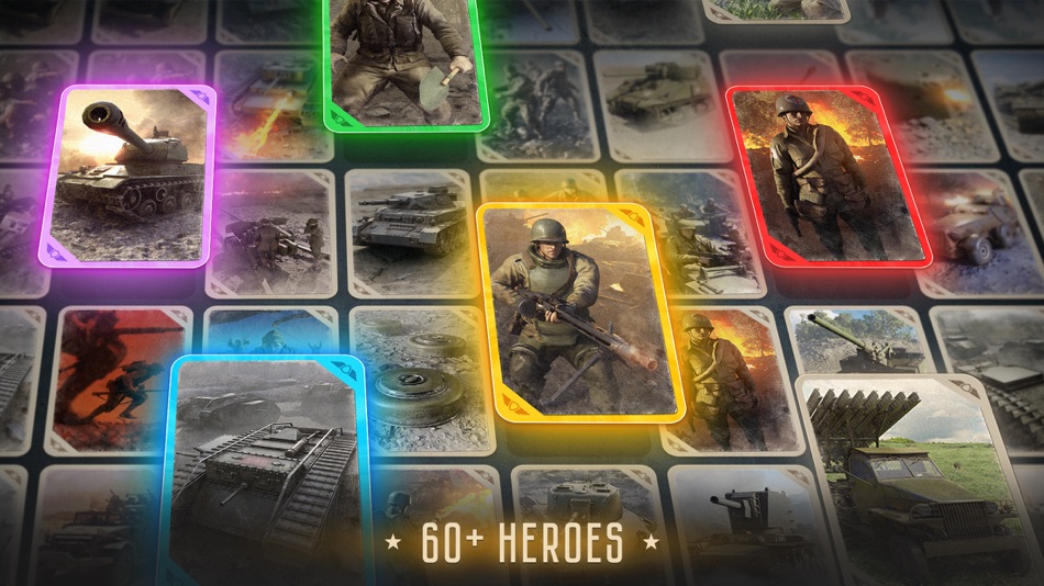 #5. Heroes of War: Idle army game (iOS) Podle: AMT Games AG