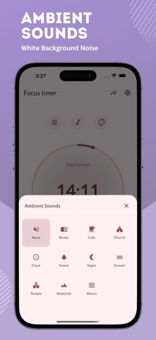 Pomodoro Focus Timer Pro screenshot