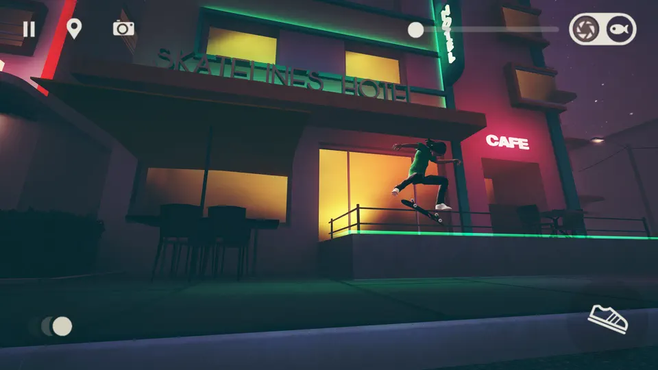 Capture d'écran de Skate City sur iPhone 9