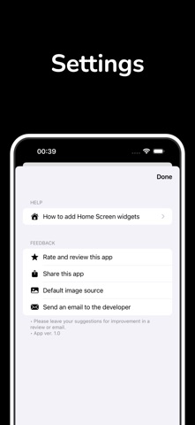 One Photo Widget Screenshot 5 of 5