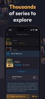 Watch List: TV Series & Movies screenshot 2
