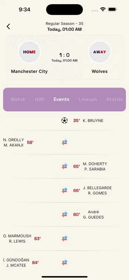 Captura de tela 6 de 6 de KAKA Sport - Live Football