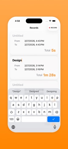 Duration Tracker Screenshot 4 of 5