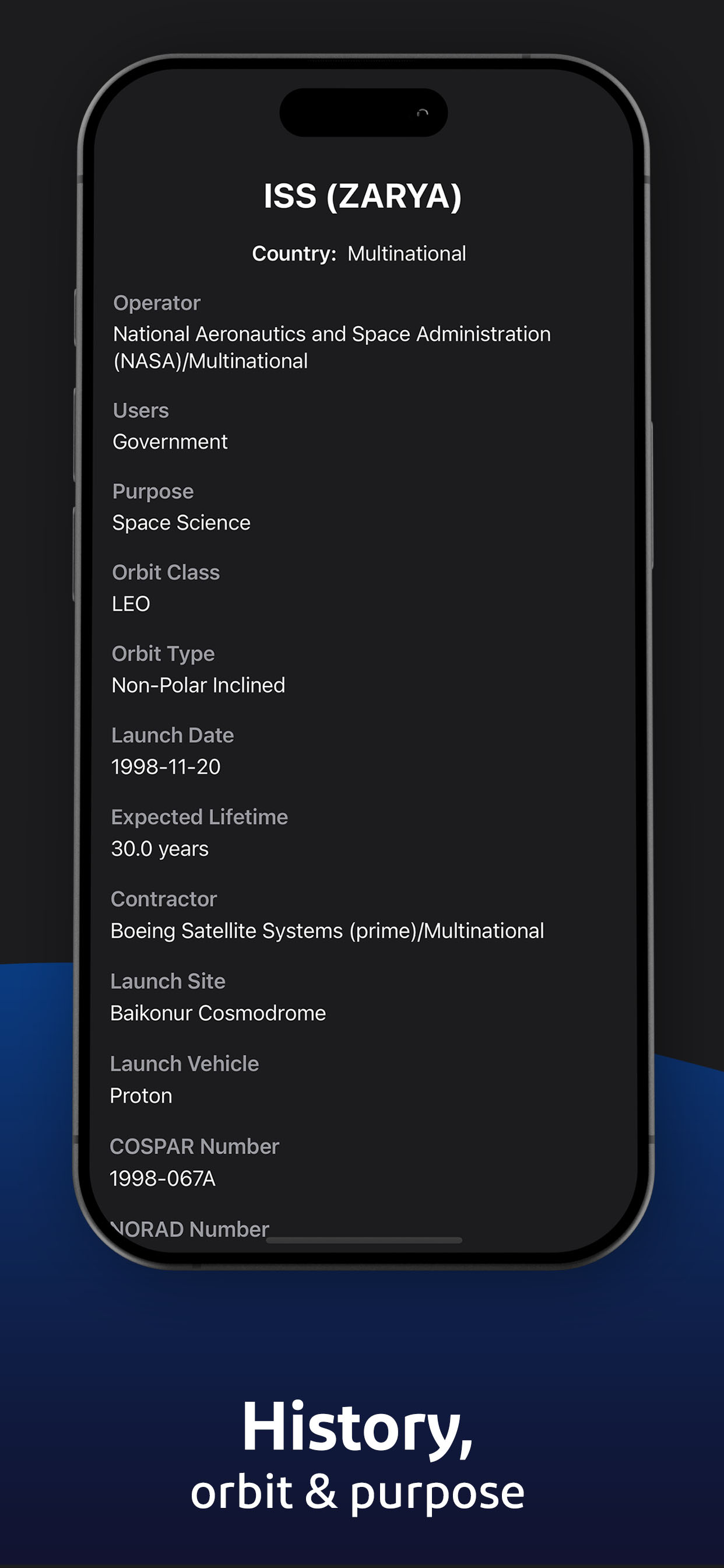 Cosmotrak - Satellite Tracker