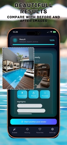 Pool AI : Makeover Design screenshot