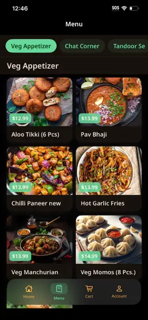 Foodie Restaurant App screenshot 2