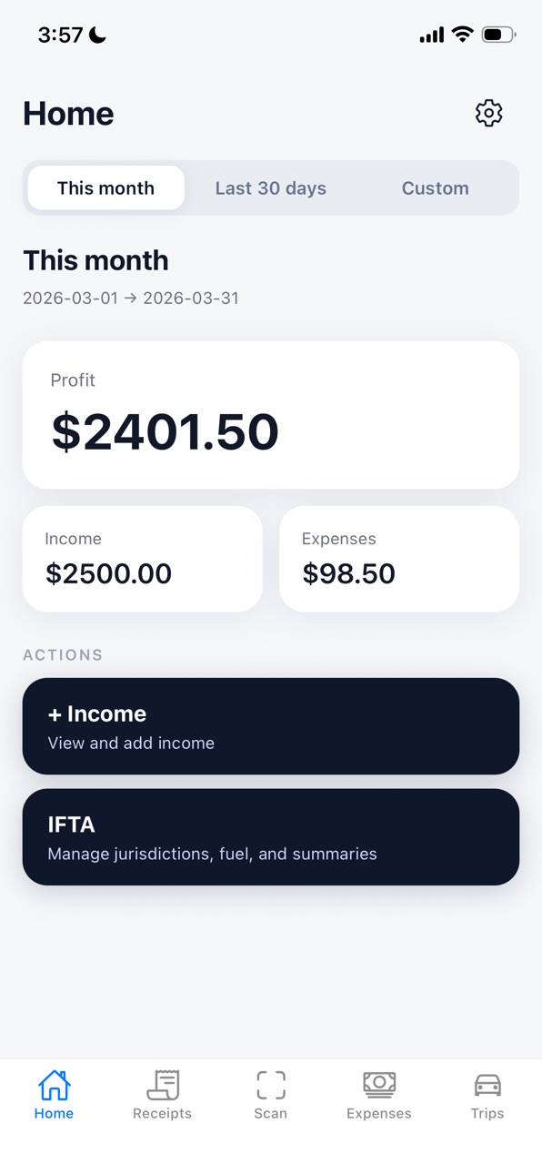 iPhone screenshot