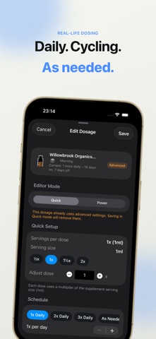 Re:Stock: Supplement Tracker Screenshot 6 of 8