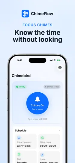 Скриншот Chimebird - Hourly Voice Chime на iPhone 1