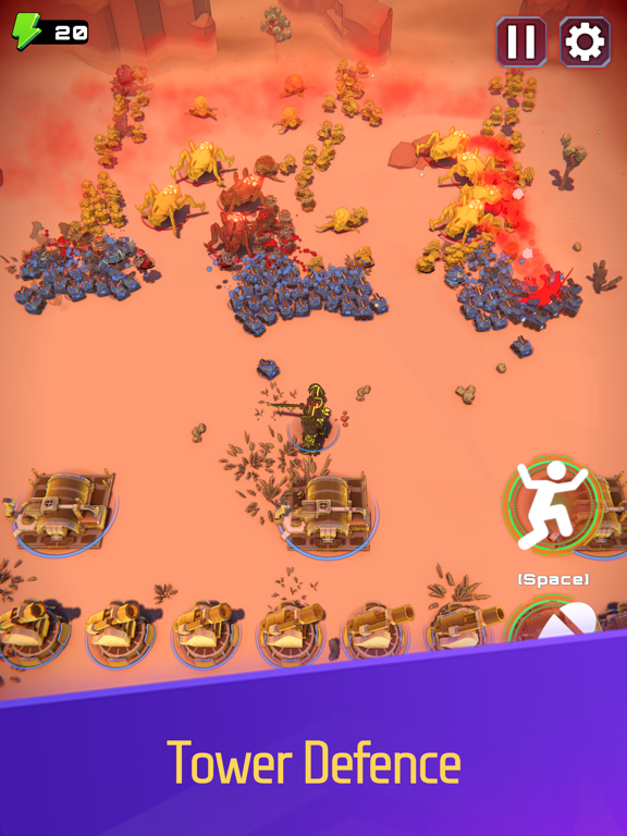 Screenshot #5 pour Battle Echoes. Mech TD