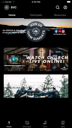 Bear Valley Church screenshot 1