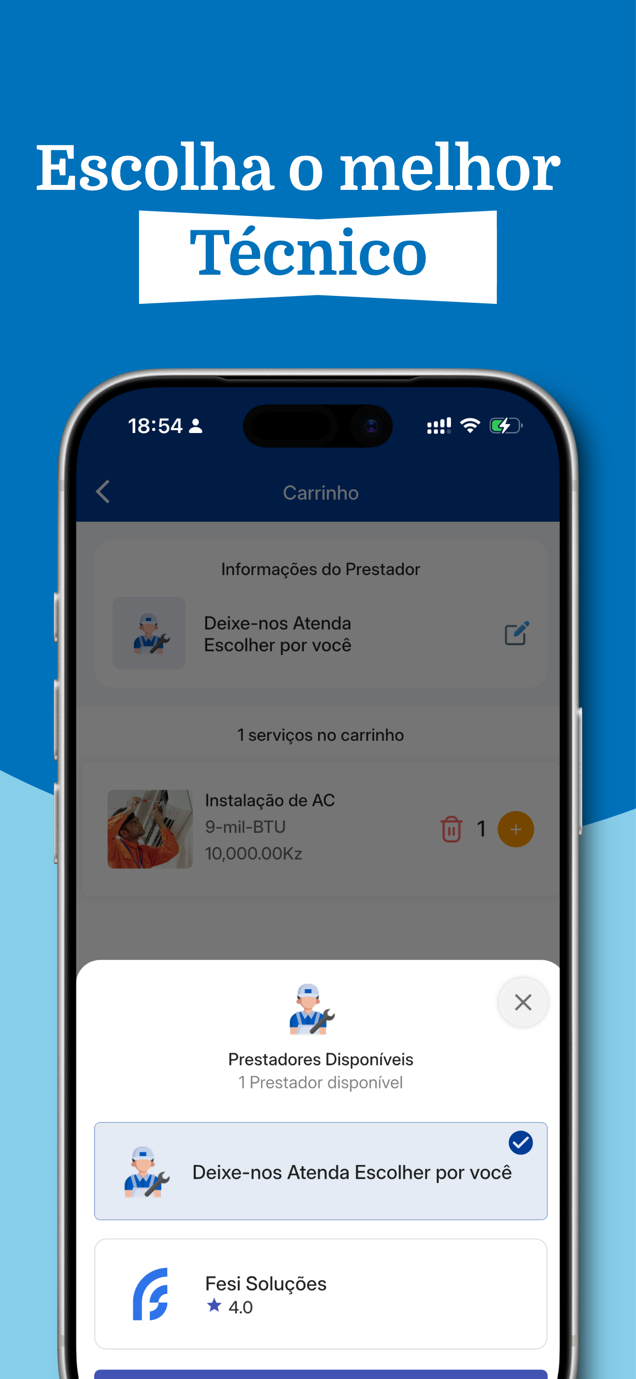 Atenda, serviços sob demanda screenshot 5