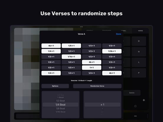 Pixel Music iPad screenshot 5 - Music app