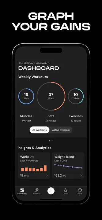 MacroFactor Workouts : capture d’écran 5 sur 9
