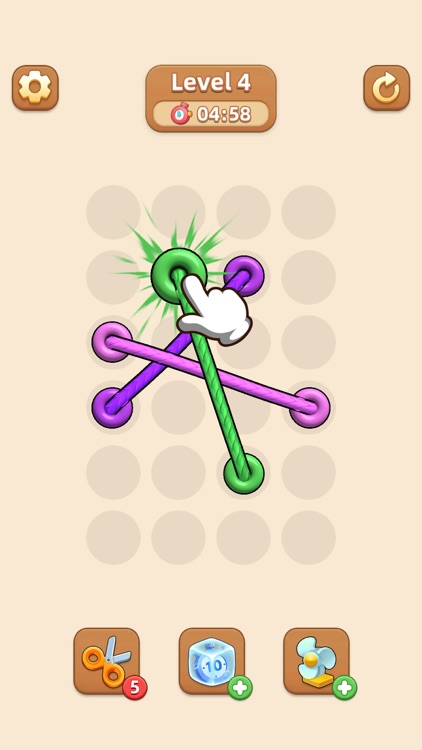 RopePuz - Tangle Puzzle Games